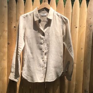 Linen button down shirt
